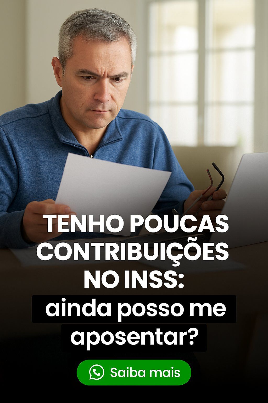 Tenho poucas contribuições no INSS: ainda posso me aposentar?
