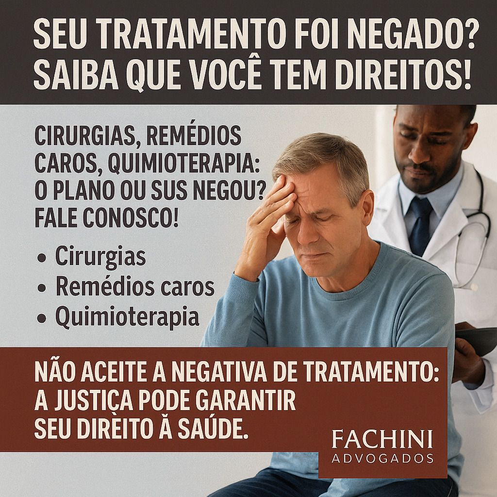 Quando o plano ou o SUS negam tratamento: o que fazer?