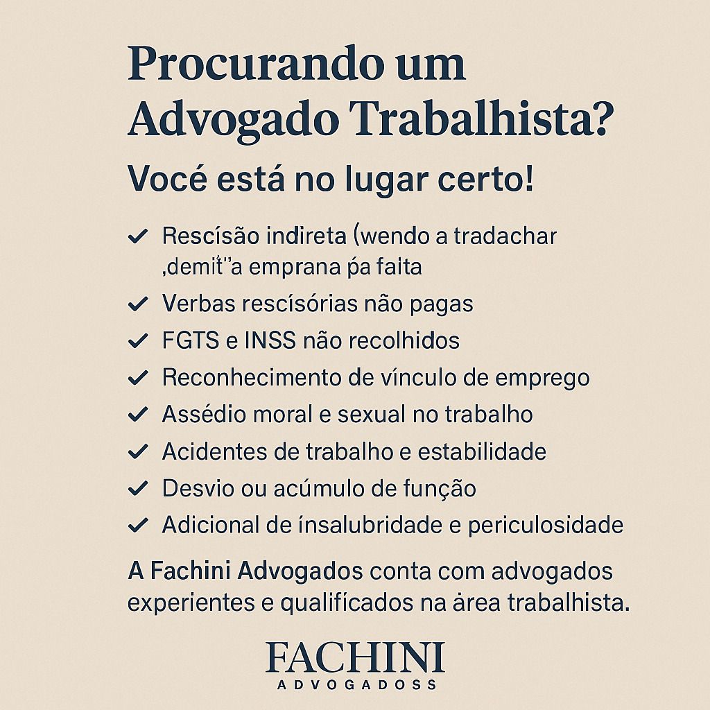  Procurando um Advogado Trabalhista?