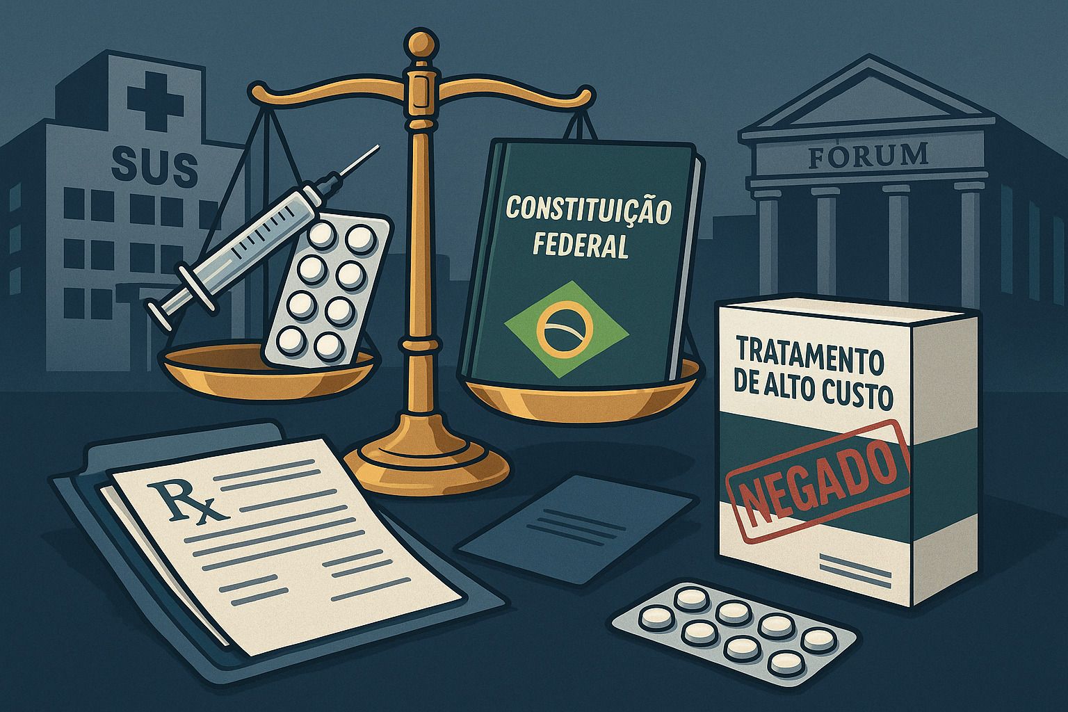 Como garantir judicialmente medicamentos não fornecidos pela rede pública