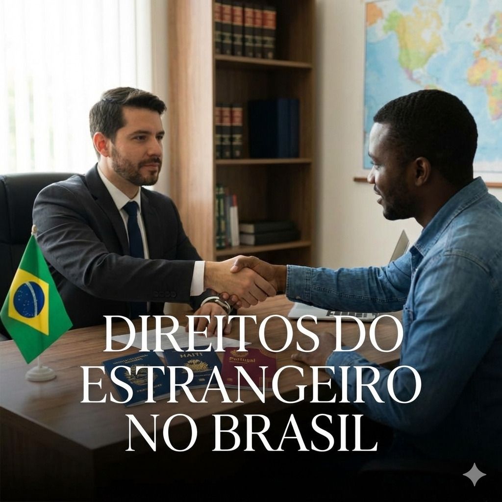 Você é estrangeiro e vive no Brasil? A Lei Brasileira protege você (e nós também).
