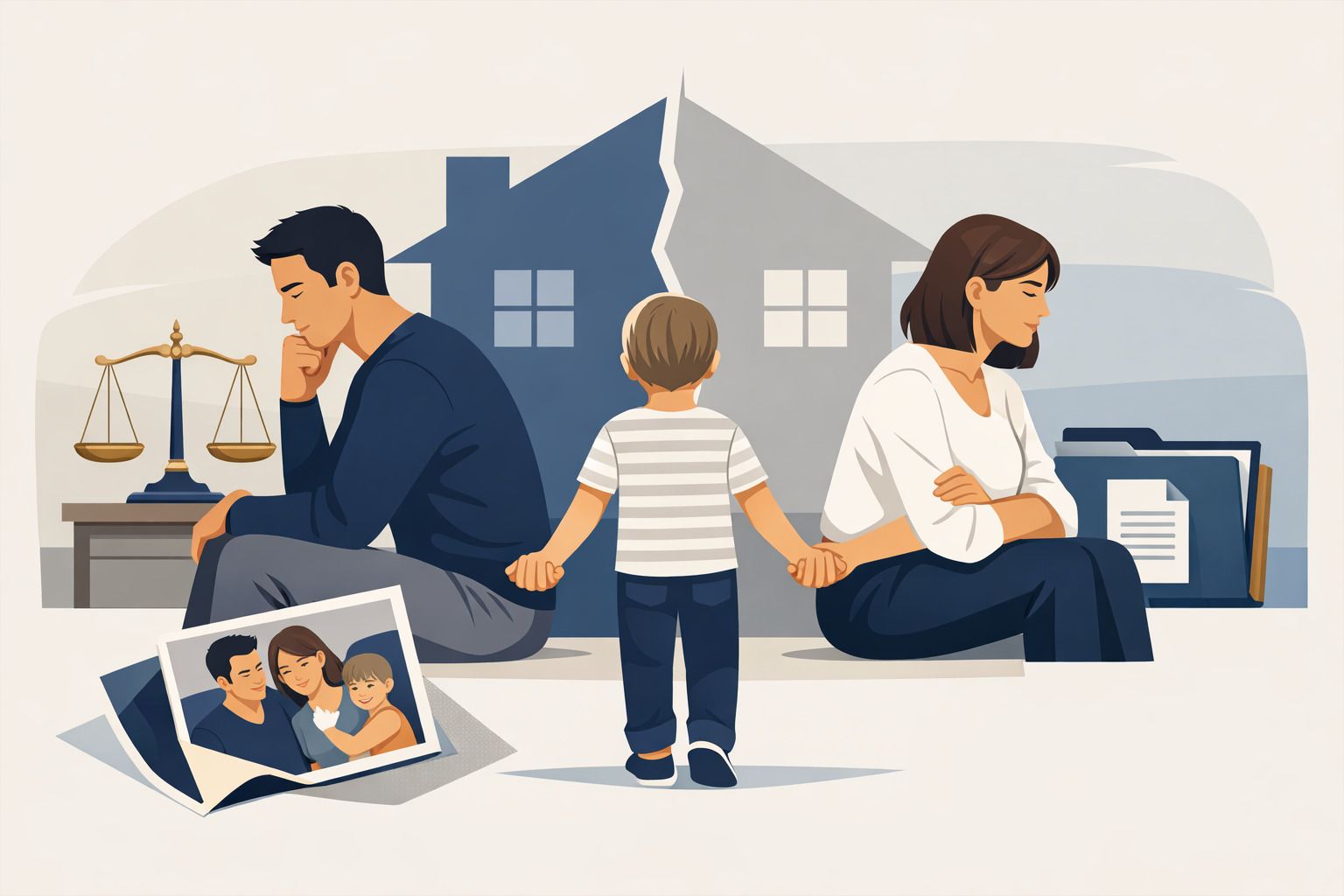 Divórcio com Filhos e Bens: O Guia Definitivo sobre a Guarda Compartilhada e a Partilha de Patrimônio